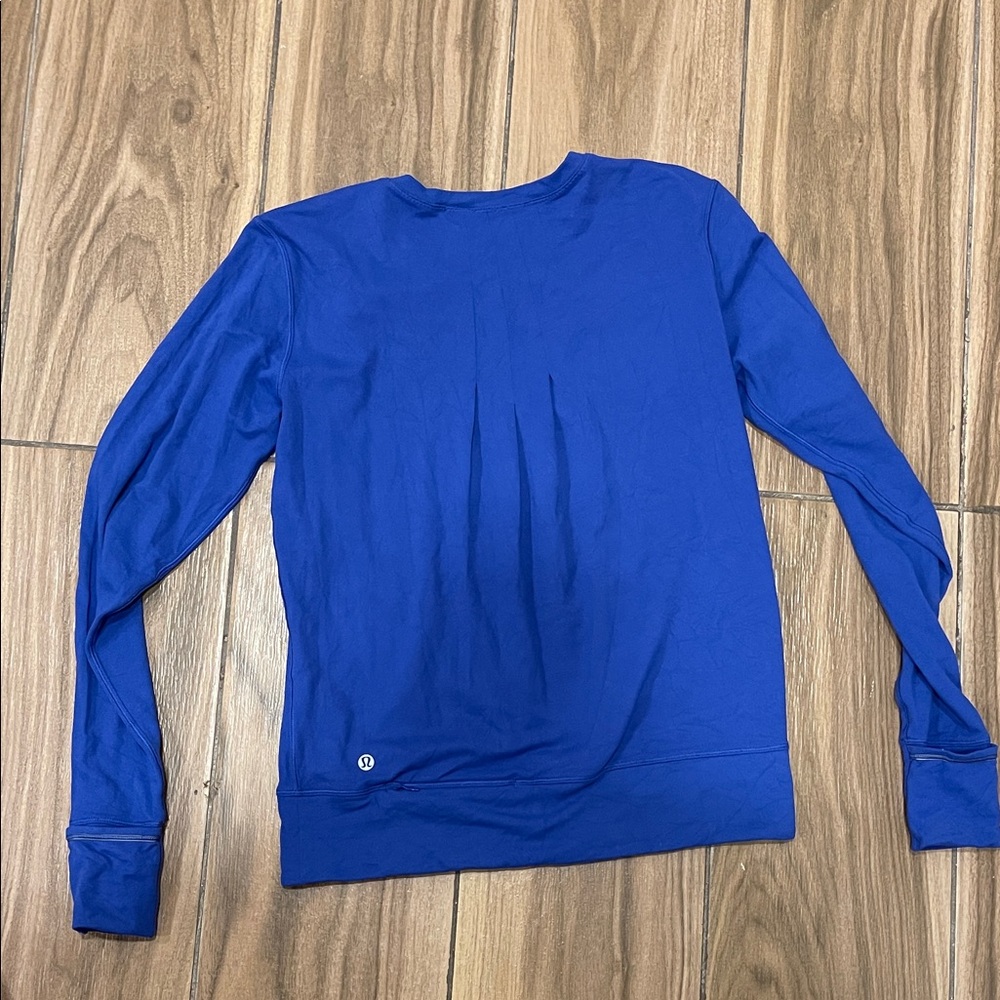 Lululemon rust hour long sleeve